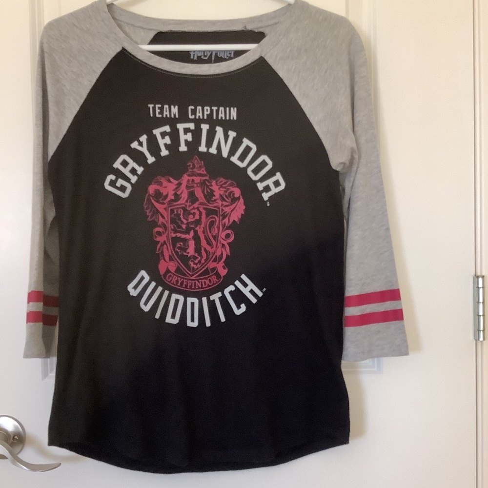 Harry Potter Shirt Team Captain GRYFINDOR QUIDDITCH